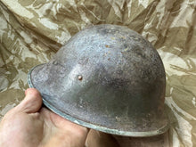 Load image into Gallery viewer, WW2 Mk3 High Rivet Turtle - British / Canadian Army Helmet - Nice Original
