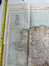 Load image into Gallery viewer, Original WW2 British Army OS Map of England - War Office -  Barnstaple
