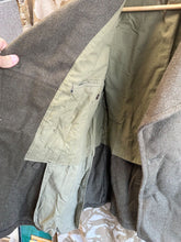 Load image into Gallery viewer, Genuine French Army Greatcoat - Ideal as WW2 US Army Jeep Coat - 38&quot; Chest
