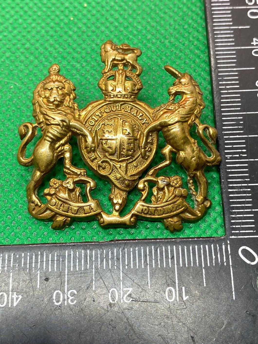 Original WW1 / WW2 British Army - General Service Cap Badge