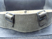 Load image into Gallery viewer, Original British Army / RAF Webbing Belt - WW2 37 Pattern - 40 Inch Waist Max - The Militaria Shop
