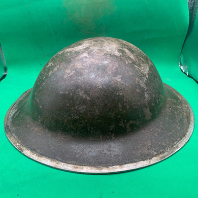 Original WW2 South African Army Mk2 Brodie Helmet - British Style Combat Helmet - The Militaria Shop