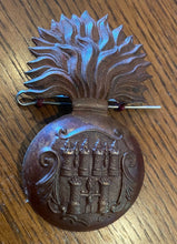 Load image into Gallery viewer, Victorian Era Royal Dublin Fusiliers Large Busby Badge With Two Rear Fixing Lugs
