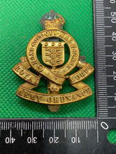 Load image into Gallery viewer, Original WW1 / WW2 British Army Royal Army Ordnance Corps Cap Badge
