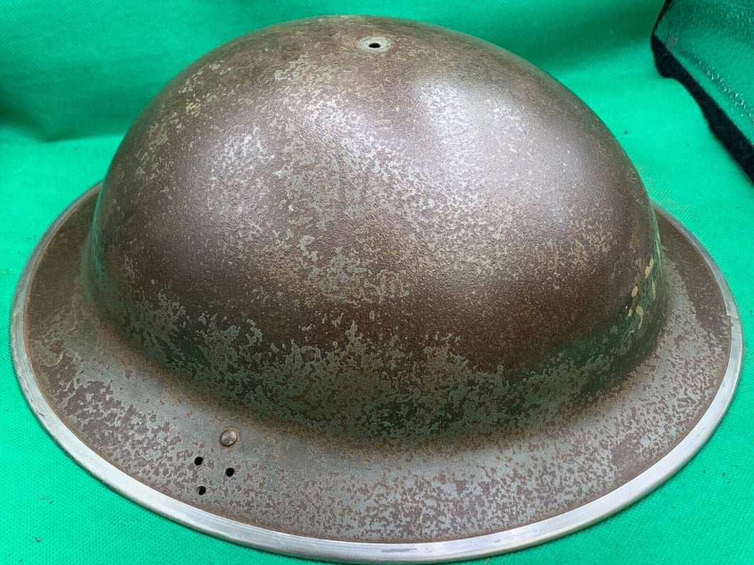 Original British Civil Defence Mk2 Brodie Helmet - S.T.D Marked