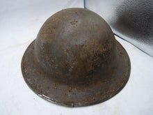 Load image into Gallery viewer, Original WW2 British Army Mk2 Army Brodie Combat Helmet
