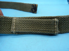 Load image into Gallery viewer, Original WW2 British Army 37 Pattern Canvass Shoulder Strap / Cross Strap
