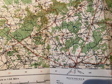 Load image into Gallery viewer, WW1 Era British Army General Staff Map of MARCHE in Belgium. Original Map
