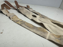 Load image into Gallery viewer, Original WW2 British Army / RAF Trouser Suspenders - Well Worn Example
