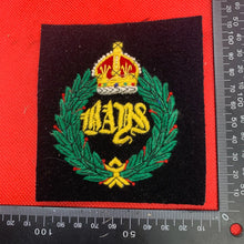 Load image into Gallery viewer, British Army 2nd Dragoon Guards Queen&#39;s Bays Regimental Embroidered Blazer Badge
