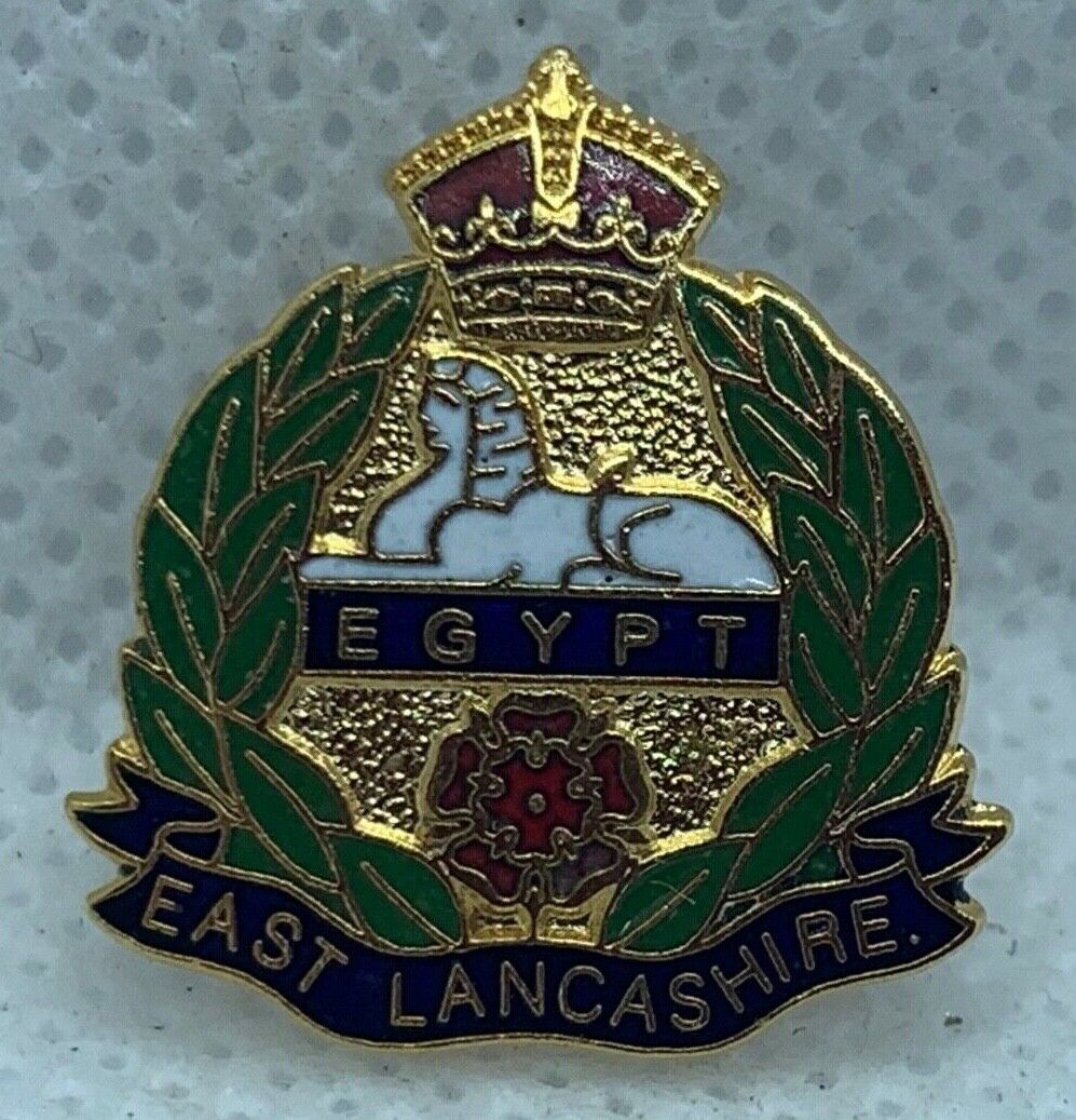 East Lancashire Regiment - NEW British Army Military Cap/Tie/Lapel Pin Badge #40