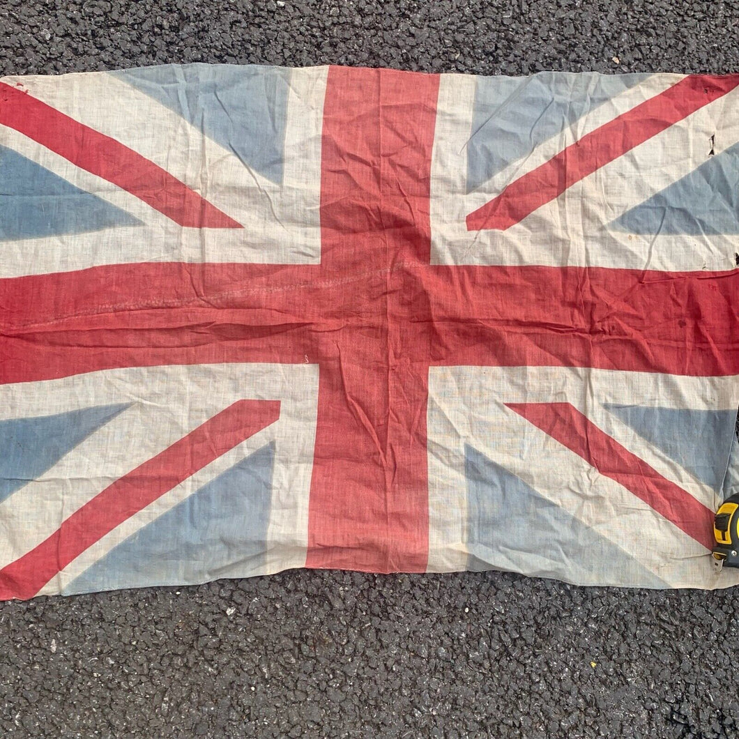 Original WW1 / WW2 British Army Union Jack Flag - Great Display Size!