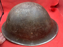 Load image into Gallery viewer, Original WW2 British Army / Canadian Army Mk3 Turtle Combat Helmet
