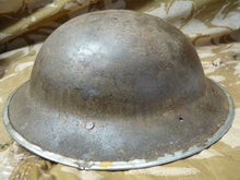 Lade das Bild in den Galerie-Viewer, Original Mk2 Army Combat Helm der britischen Armee aus dem 2. Weltkrieg
