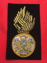 Load image into Gallery viewer, British Army Bullion Embroidered Blazer Badge - Royal Irish Fusiliers
