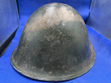 Load image into Gallery viewer, WW2 Canadian / British Army Mk3 Turtle Helmet Original
