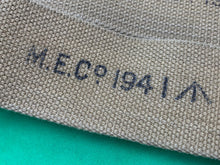 Charger l&#39;image dans la galerie, Original WW2 British Army 37 Pattern L Straps -  M.E.Co - 1941 Dated
