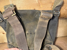 Load image into Gallery viewer, Original WW2 British Army / RAF 37 Pattern Small Pack &amp; L Strap Set
