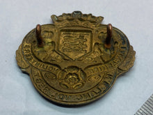 Load image into Gallery viewer, Original British Army - North East Lancashire Volunteer Regiment Cap Badge
