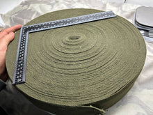 Load image into Gallery viewer, Original WW2 British Army MASSIVE Roll of 44 Pattern Webbing - 75mm Wide Strap
