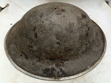 Load image into Gallery viewer, Original WW2 Combat Helmet - British / South African Army Mk2 Brodie Helmet
