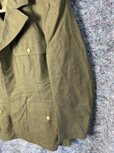 Load image into Gallery viewer, Original US Army WW2 Class A Uniform Jacket - 40&quot; Chest - 1940 Dated
