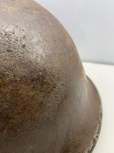 Lade das Bild in den Galerie-Viewer, Geunine British / Canadian Army Mk3 WW2 Combat Helmet - Uncleaned Original
