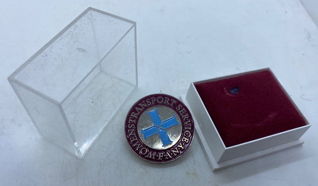 British Army FANY (First Aid Nursing Yeomanry) membership lapel badge in box B53