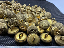 Charger l&#39;image dans la galerie, Pair of Original British Army WW2 Royal Engineers Brass Officers Cap Buttons
