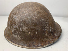 Load image into Gallery viewer, Mk3 Canadian / British Army Original WW2 Turtle Helmet High Rivet
