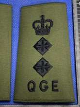 Charger l&#39;image dans la galerie, Queen&#39;s Gurkha Engineers British Army Shoulder Boards / Epaulettes
