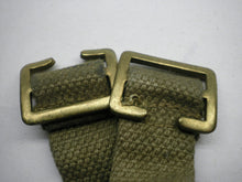 Charger l&#39;image dans la galerie, Original WW2 1944 Dated British Army 37 Pattern Water Bottle Carrier Harness
