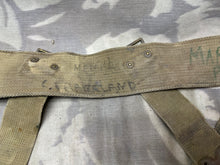 Load image into Gallery viewer, Original WW1 British Army 08 Pattern Webbing Belt 48&quot; Waist - The Militaria Shop
