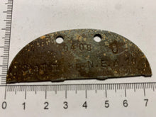 Load image into Gallery viewer, Original WW2 German Army Dog Tag - Marked -9408 Stamm. Kp. N. E. A. 10
