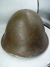 Load image into Gallery viewer, Untouched WW2 British &amp; Canadian Army Mk3 Turtle Helmet - Screw &amp; X Pad Inside
