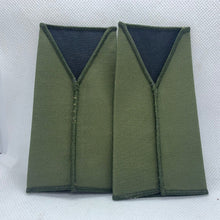 Load image into Gallery viewer, Cadet ACF OD Green Rank Slides / Epaulette Pair Genuine British Army - NEW
