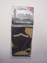 Lade das Bild in den Galerie-Viewer, DPM Rank Slides / Epaulette Pair Genuine British Army - Lance Corporal NEW
