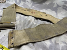 Load image into Gallery viewer, Original WW1 British Army 08 Pattern Webbing Belt 42&quot; Waist - The Militaria Shop
