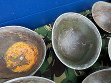 Lade das Bild in den Galerie-Viewer, Original WW2 Canadian / British Army Mk3 Turtle Helmet - High Rivet
