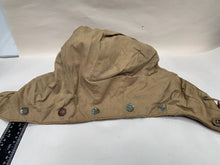 Load image into Gallery viewer, Original WW2 British Army Tank Suit Hood - Brass Poppers
