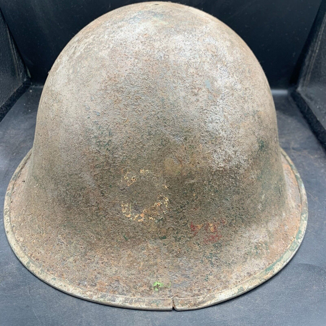 British / Canadian Army WW2 Mk3 Turtle Helmet - Original WW2 Helmet