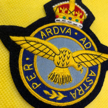 Load image into Gallery viewer, British RAF Royal Air Force Embroidered Blazer Badge - Kings Crown
