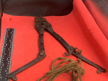 Load image into Gallery viewer, Original WW2 British Army Fold Out Wire Cutters - Barn Find - Uncleaned
