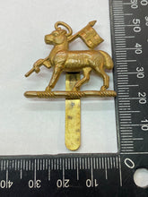 Load image into Gallery viewer, Original WW1 / WW2 British Army Royal West Surrey Cap Badge
