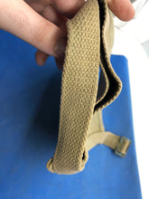 Load image into Gallery viewer, WW2 British Army 37 Pattern Webbing Water Bottle Carrier Harness - 1944 Dated - The Militaria Shop
