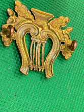 Load image into Gallery viewer, Original WW1 / WW2 British Army Bandsman&#39;s Brass Sleeve Badge
