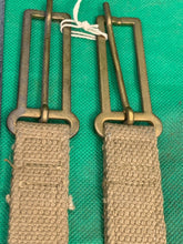 Charger l&#39;image dans la galerie, Original WW2 British Army 37 Pattern Brace Adaptor Pair - Well Marked
