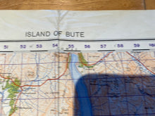 Charger l&#39;image dans la galerie, WW2 British Army 1933 MILITARY EDITION General Staff map ISLAND OF BUTE.
