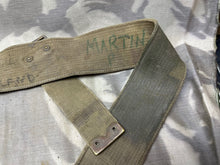 Load image into Gallery viewer, Original WW1 British Army 08 Pattern Webbing Belt 48&quot; Waist - The Militaria Shop
