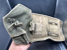 Load image into Gallery viewer, Original British Army 37 Pattern Bren Pouch - WW2 Pattern
